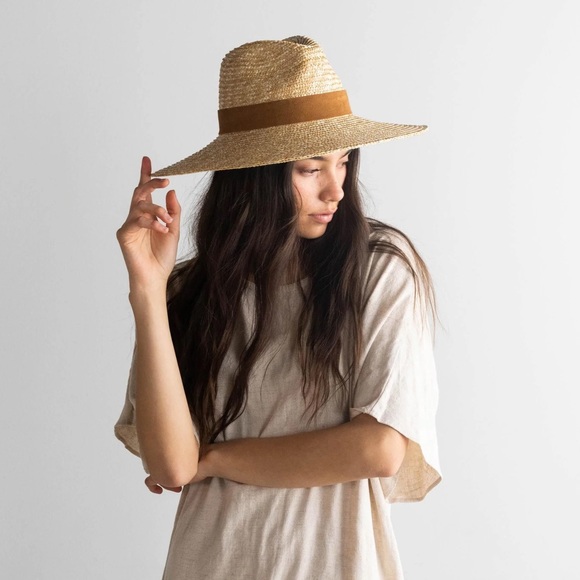 GIGI PIP ISLA STRAW FEDORA - NATURAL - Picture 3 of 7